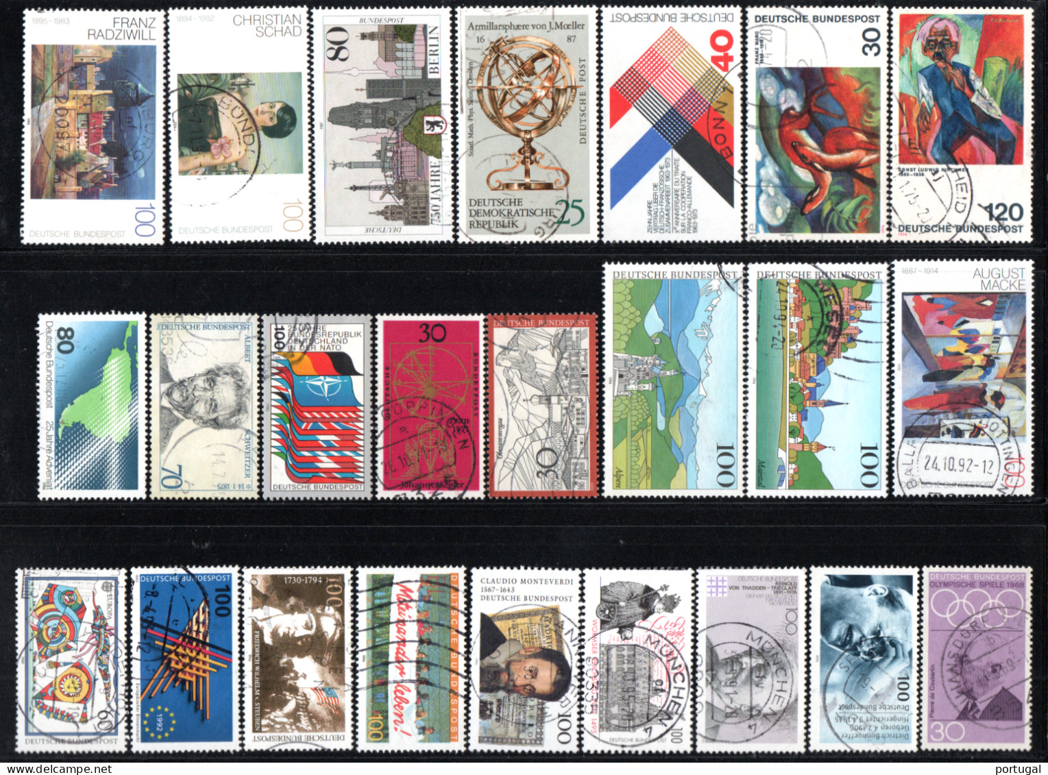 Allemagne ( 649 timbres ) - OBLITERE
