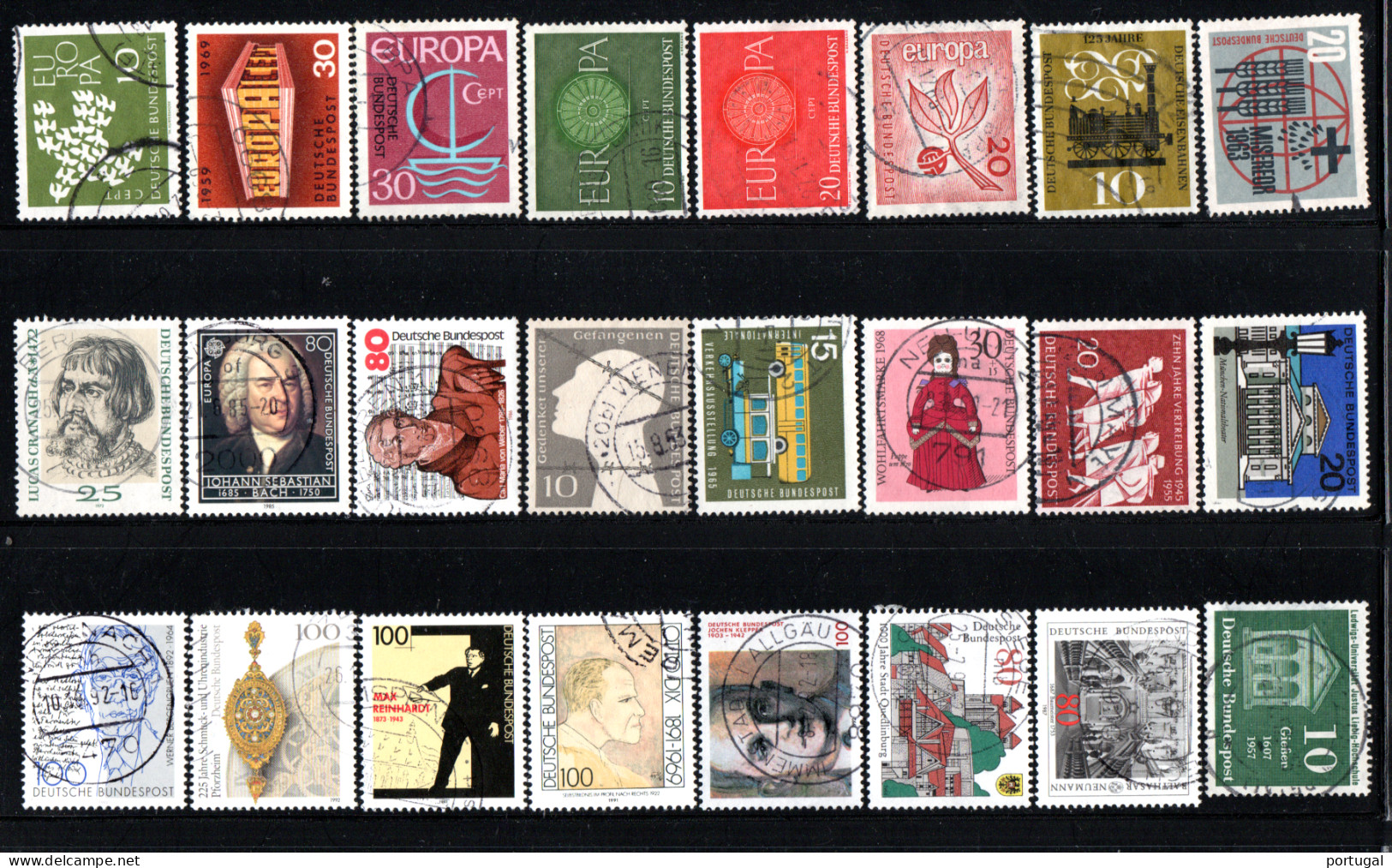 Allemagne ( 649 timbres ) - OBLITERE