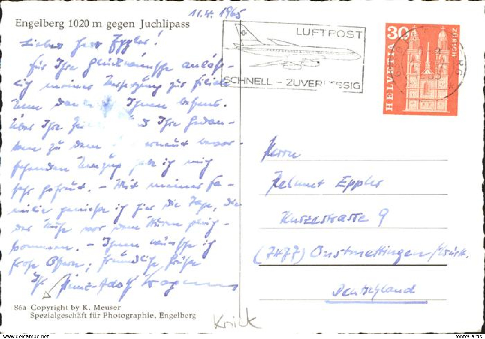 11357968 Engelberg OW Juchlipass Engelberg - Andere & Zonder Classificatie