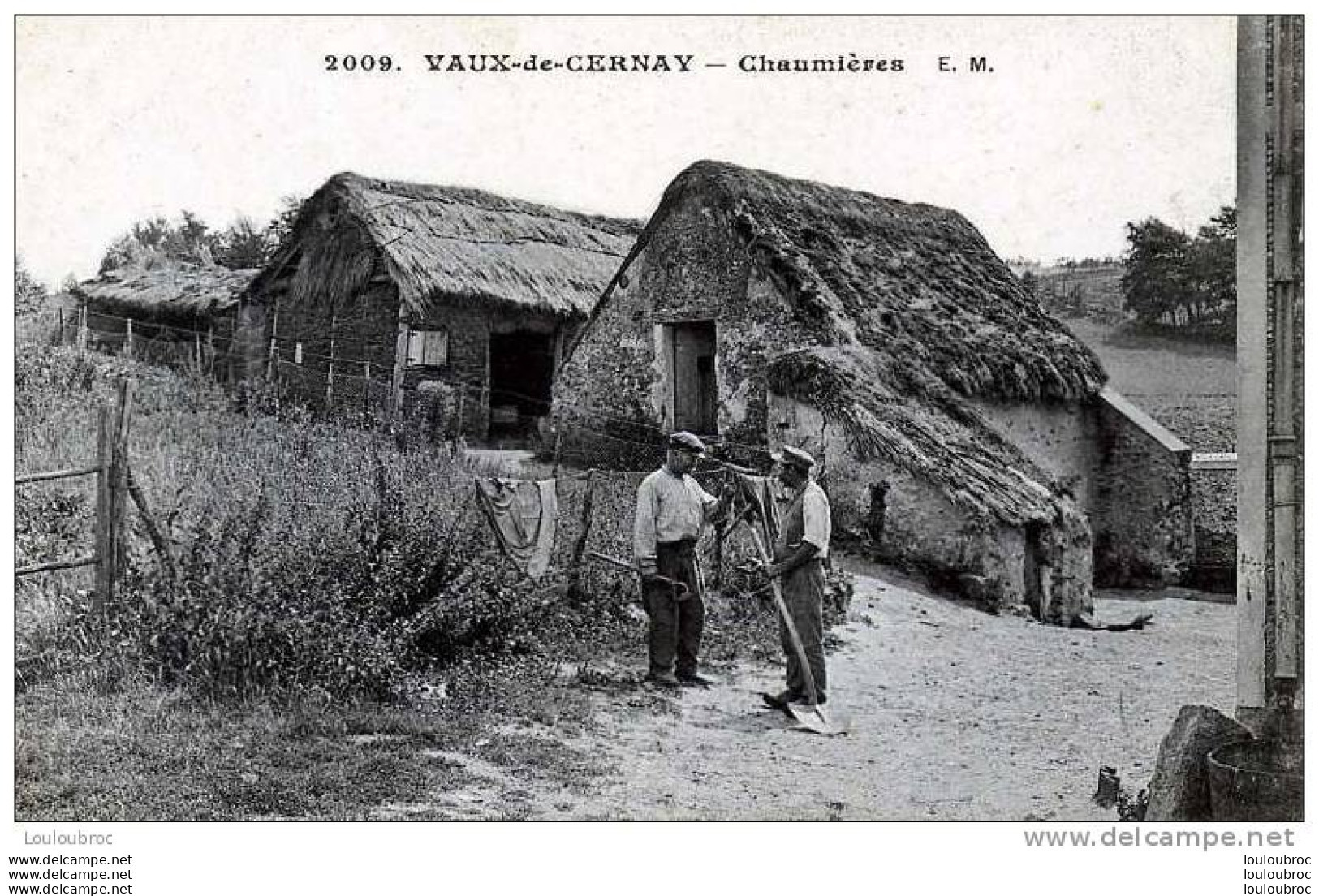 78 VAUX DE CERNAY CHAUMIERES EDIT MALCUIT - Vaux De Cernay