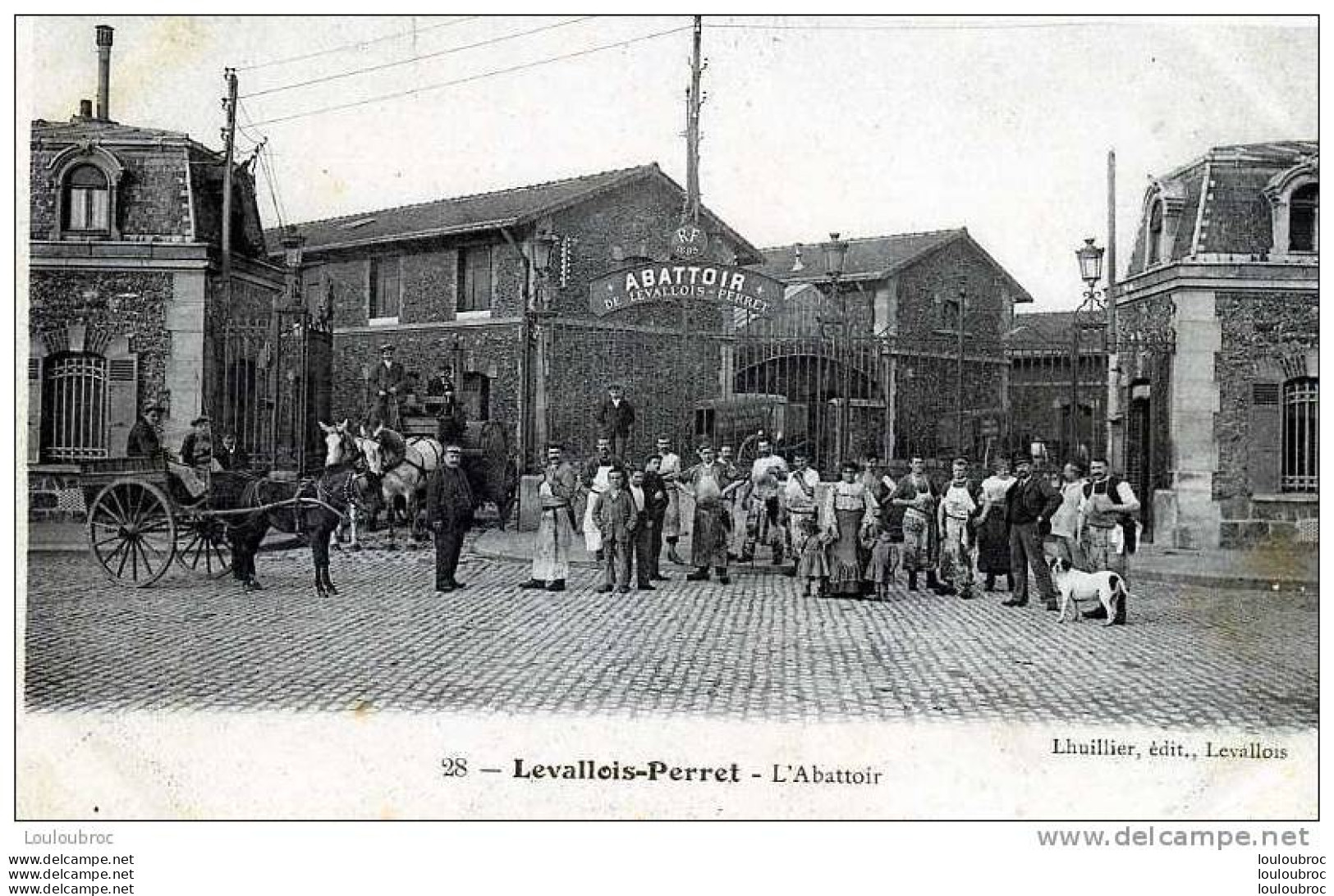 92 LEVALLOIS PERRET L'ABATTOIR EDIT LHUILLIER - Levallois Perret