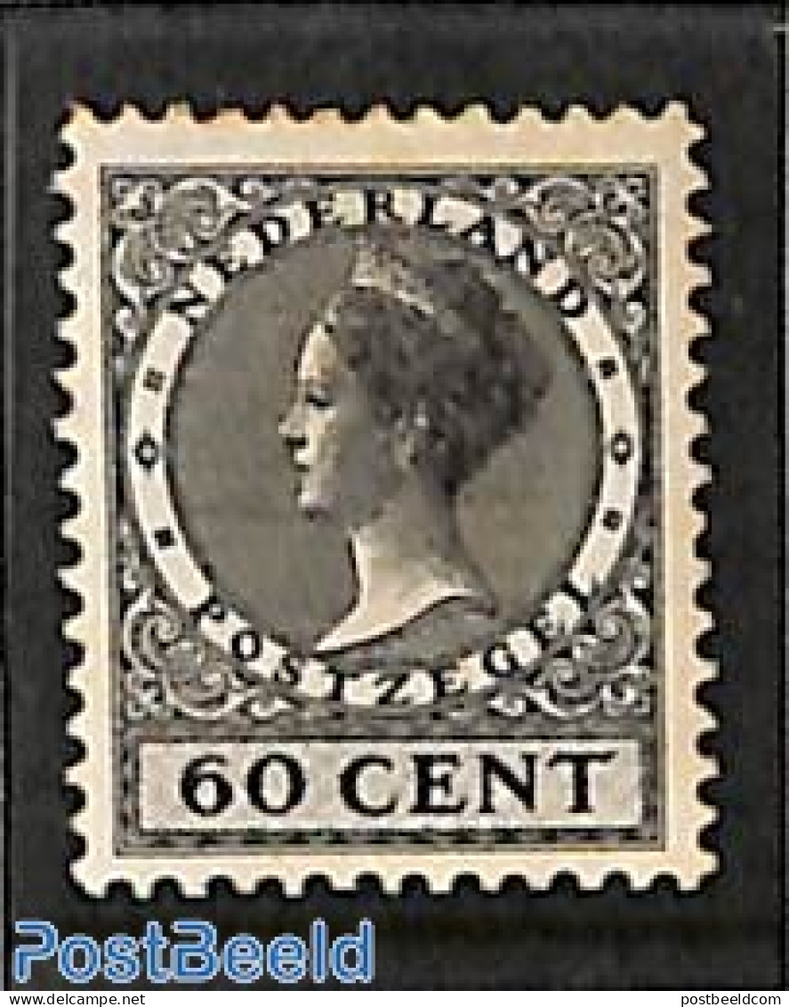 Netherlands 1926 60c, Perf. 12.5, Stamp Out Of Set, Unused (hinged) - Ongebruikt