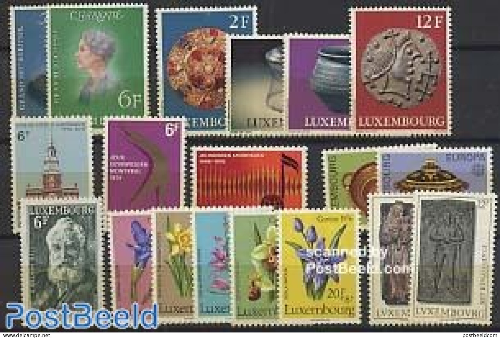 Luxemburg 1976 Yearset 1976 (19v), Mint NH, Various - Yearsets (by Country) - Unused Stamps