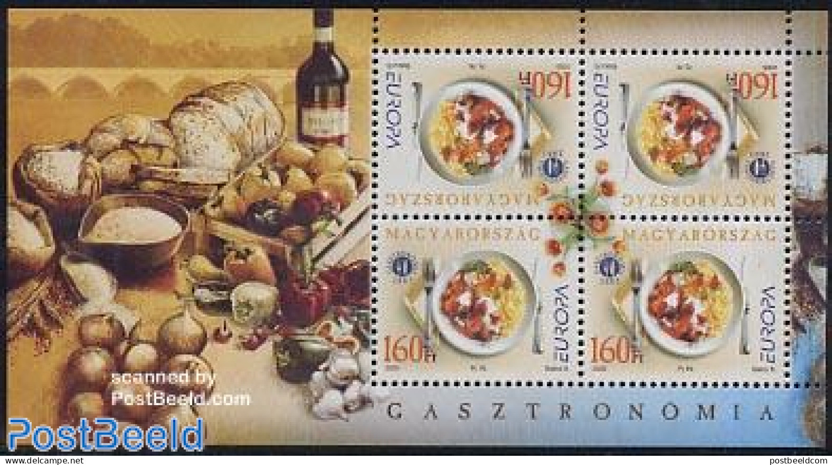 Hungary 2005 Europa, Gastronomy S/s, Mint NH, Health - History - Nature - Food & Drink - Europa (cept) - Flowers & Pla.. - Neufs