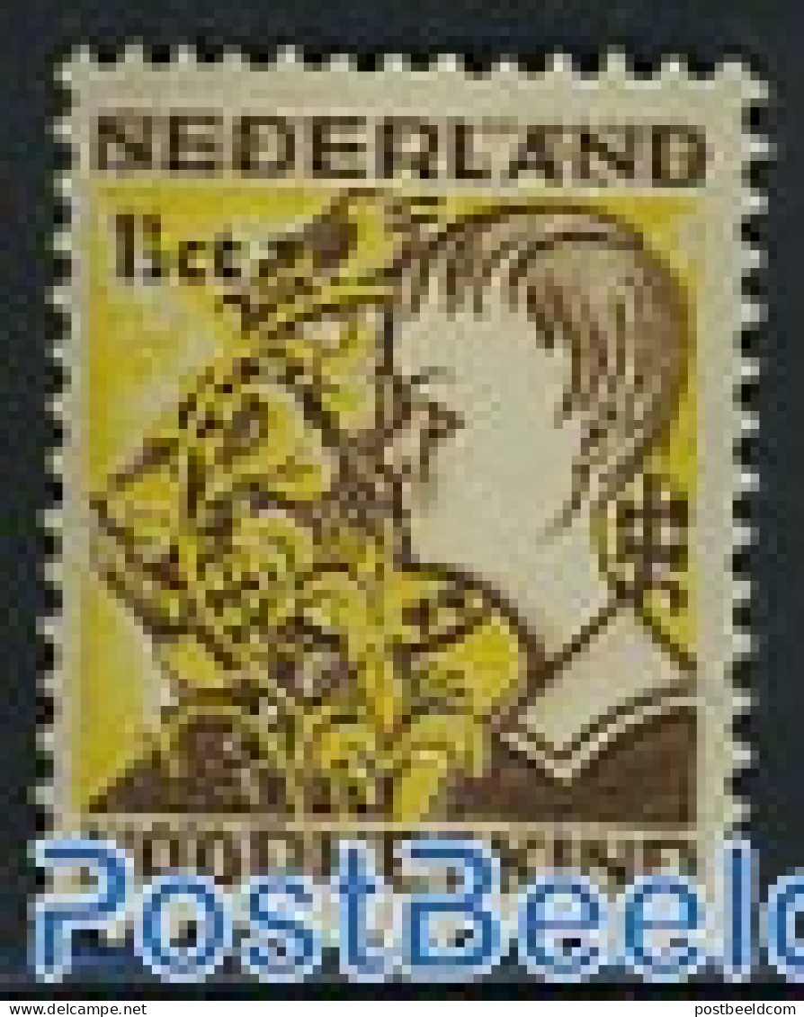 Netherlands 1932 1.5+1.5c, Stamp Out Of Set, Mint NH, Nature - Flowers & Plants - Nuevos
