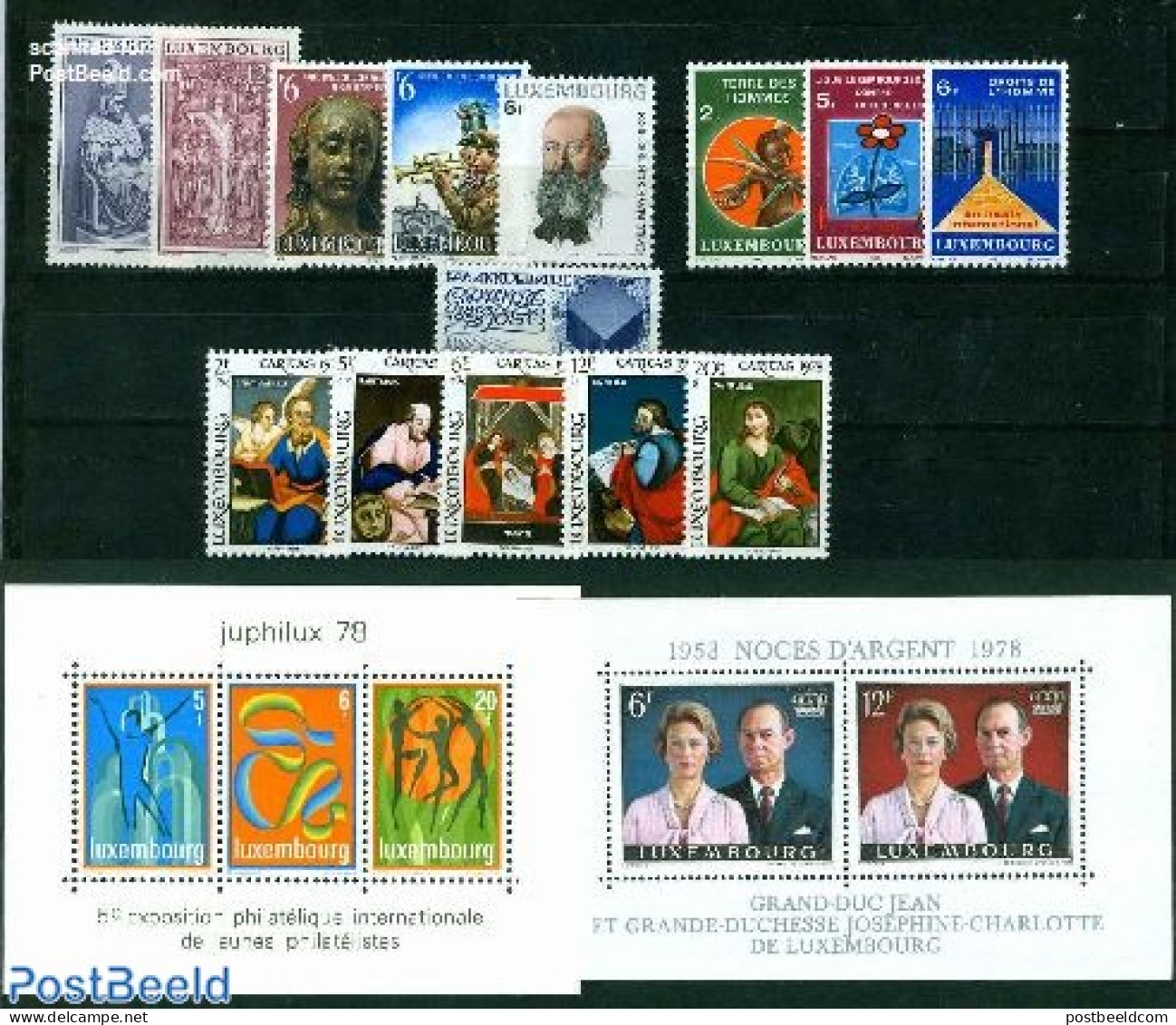 Luxemburg 1978 Yearset 1978, Complete, 14v +, Mint NH, Various - Yearsets (by Country) - Ungebraucht
