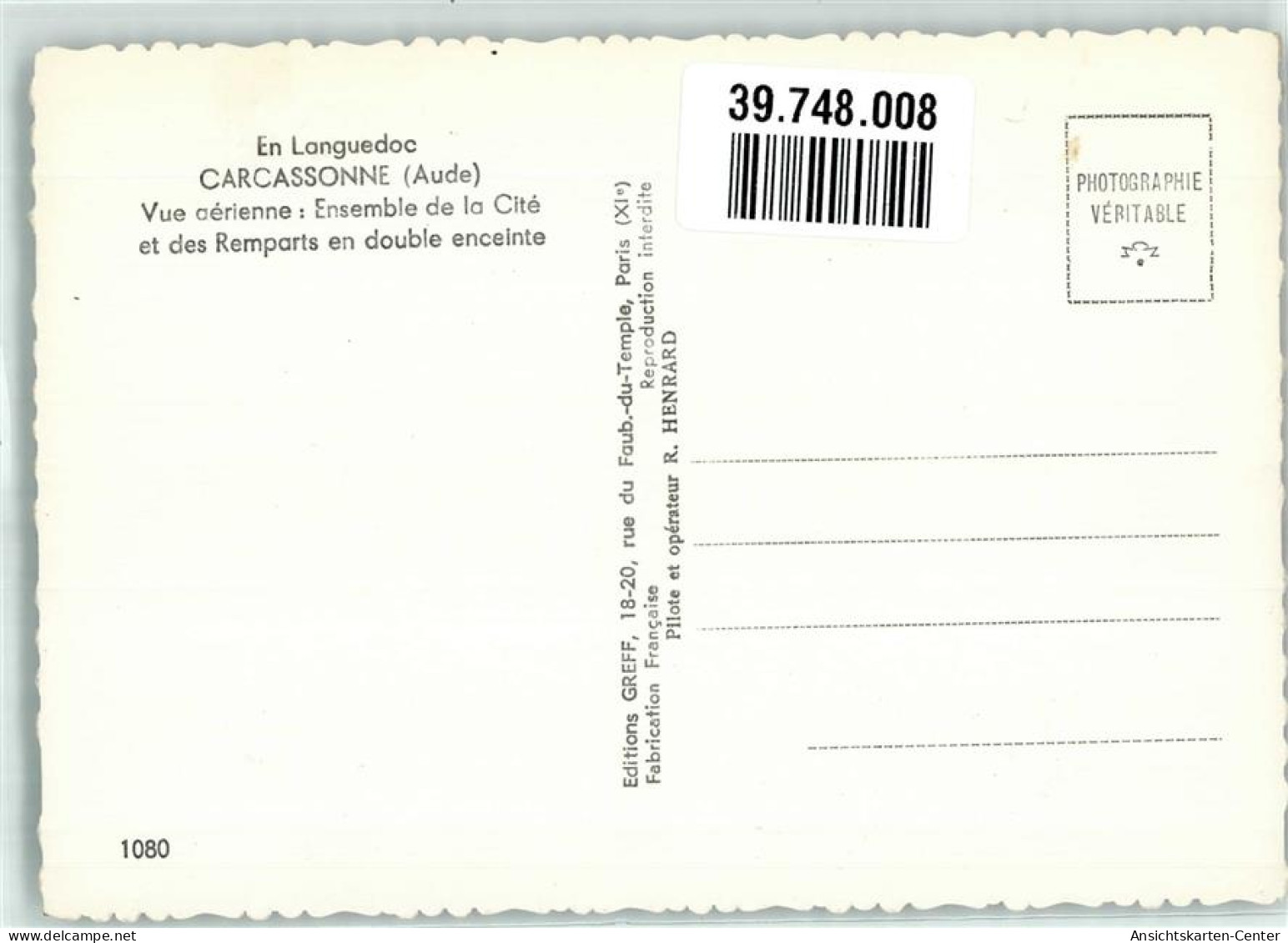 39748008 - Carcassonne - Carcassonne