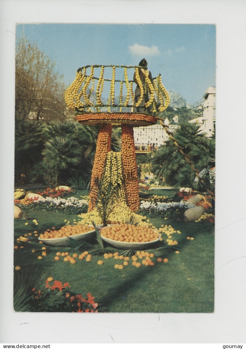 Menton : Les Fêtes Du Citron Dans Les Jardins Biovès (cp N°2/403 Sept) - Menton