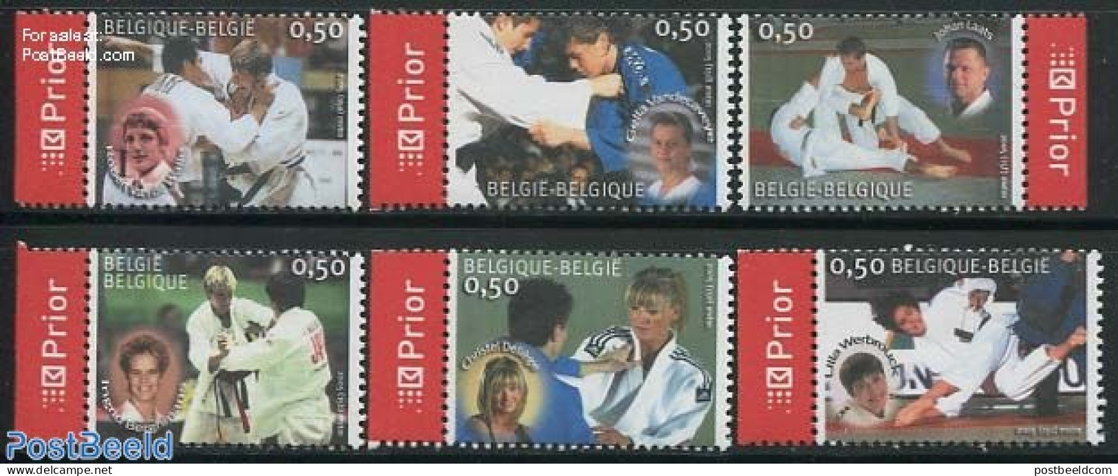 Belgium 2005 Judo 6v, Mint NH, Sport - Judo - Sport (other And Mixed) - Ungebraucht