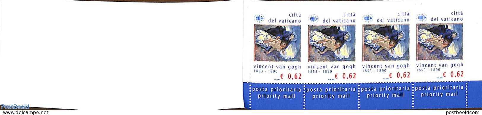 Vatican 2003 Van Gogh Booklet, Mint NH, Stamp Booklets - Art - Modern Art (1850-present) - Paintings - Vincent Van Gogh - Nuovi