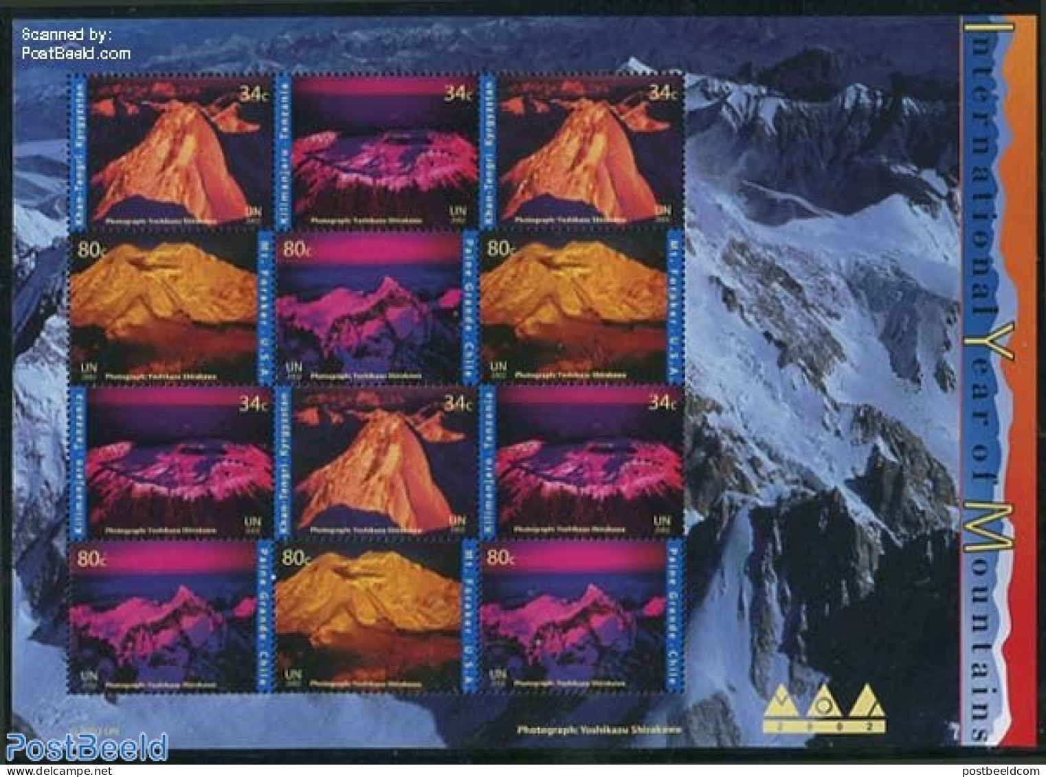 United Nations, New York 2002 Int Mountain Year M/s (with 3 Sets), Mint NH, Sport - Mountains & Mountain Climbing - Klimmen