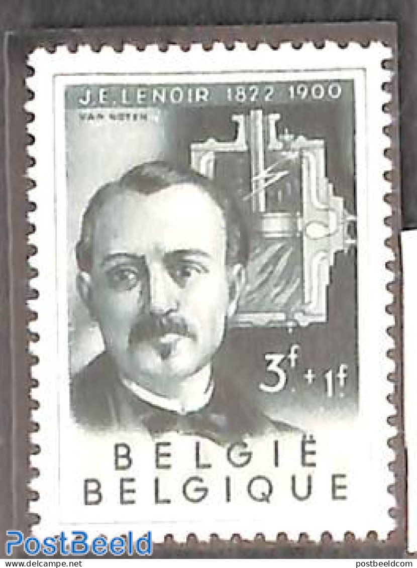 Belgium 1955 3+1f, Stamp Out Of Set, Mint NH, Science - Inventors - Unused Stamps