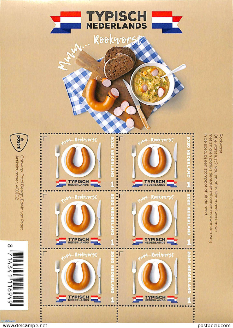 Netherlands 2020 Typical Dutch M/s, Mint NH, Health - Food & Drink - Neufs