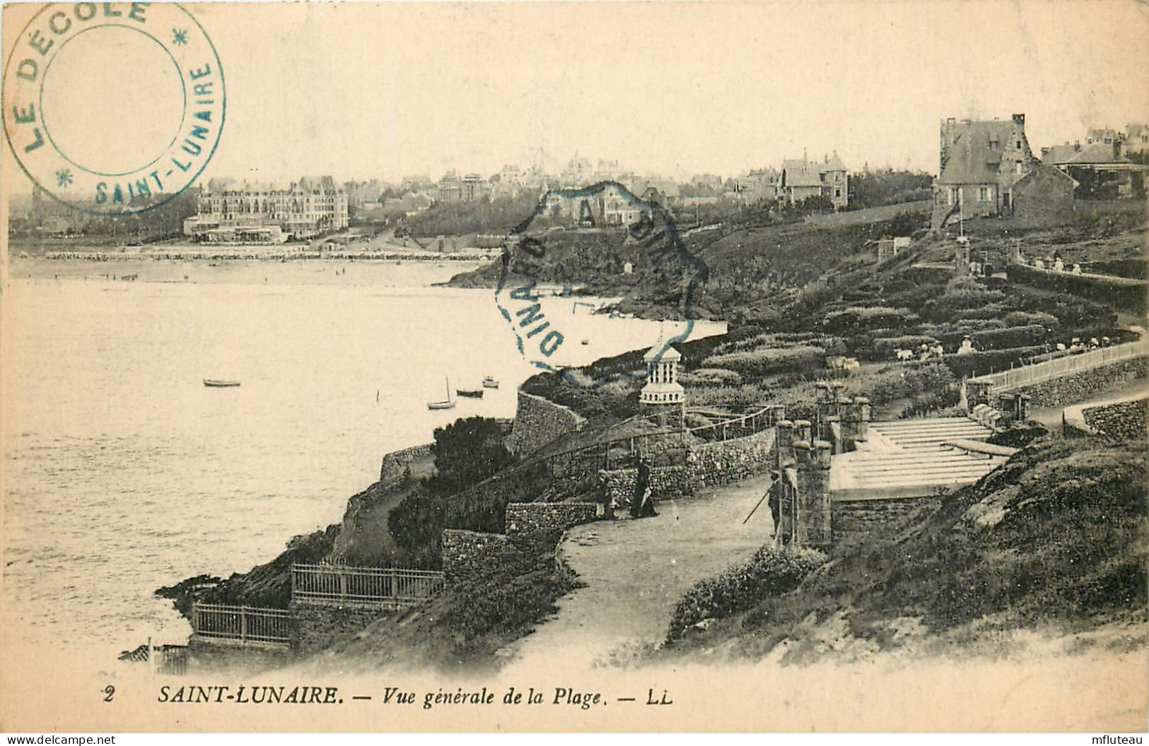 35* ST LUNAIRE  Vue Generale De La Plage     RL23,1107 - Saint-Lunaire