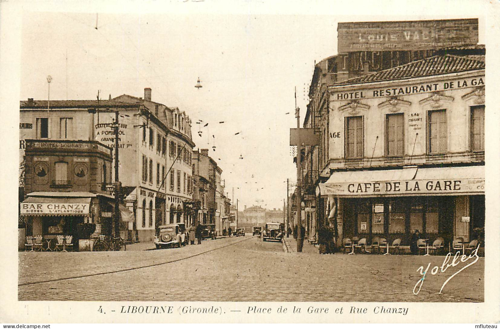 33* LIBOURNE  Place De La Gare    RL23,0798 - Libourne