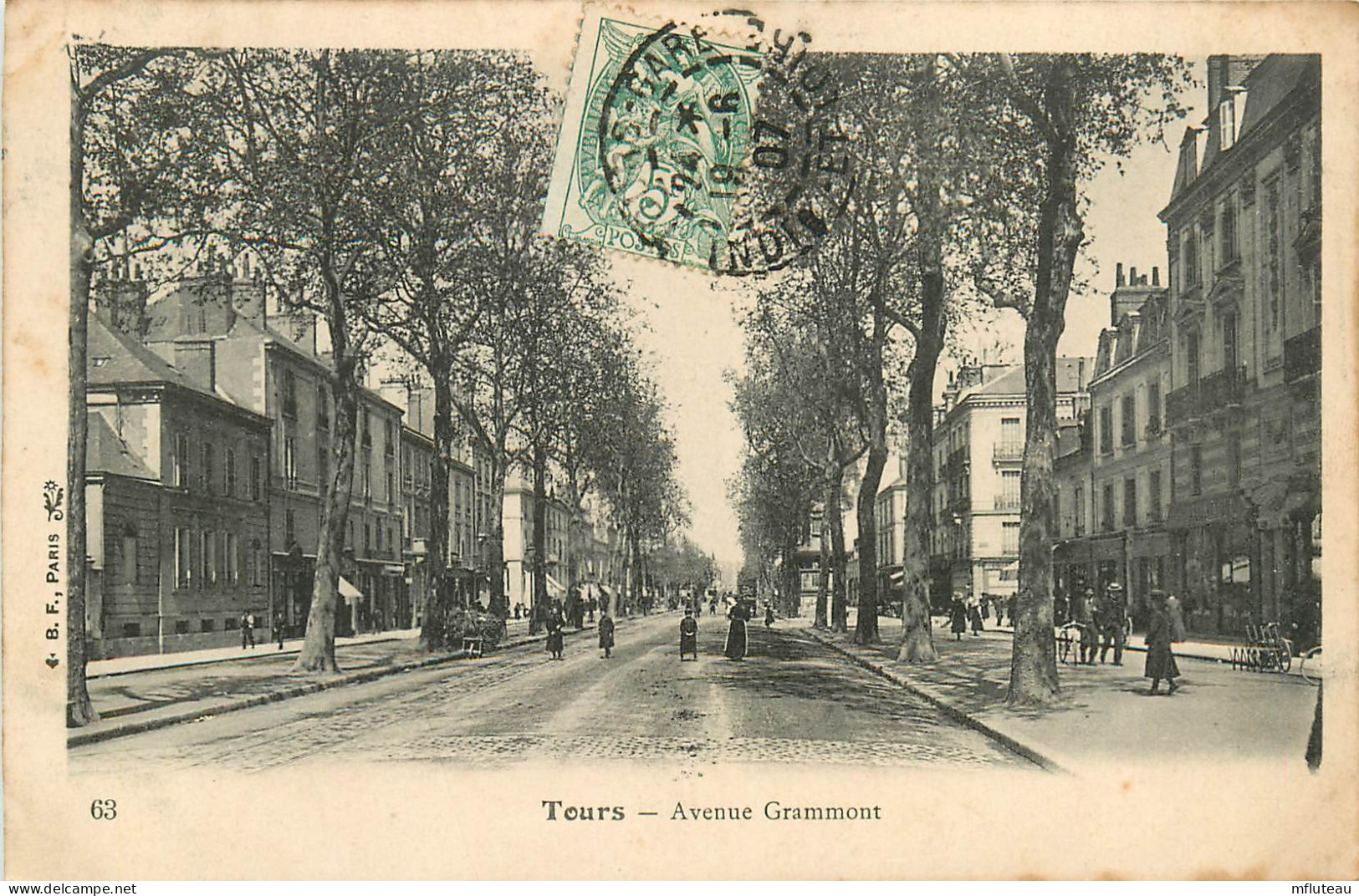 37* TOURS   Av De Gramont      RL23,1617 - Tours