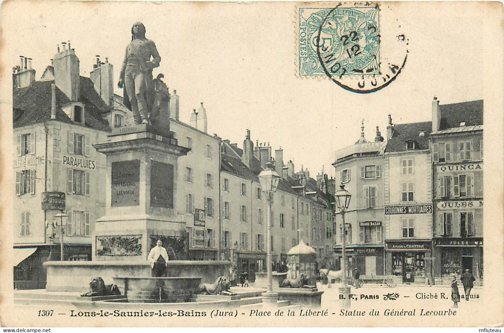 39* LONS LE SAUNIER   Place De La Liberte     RL23,1901 - Lons Le Saunier