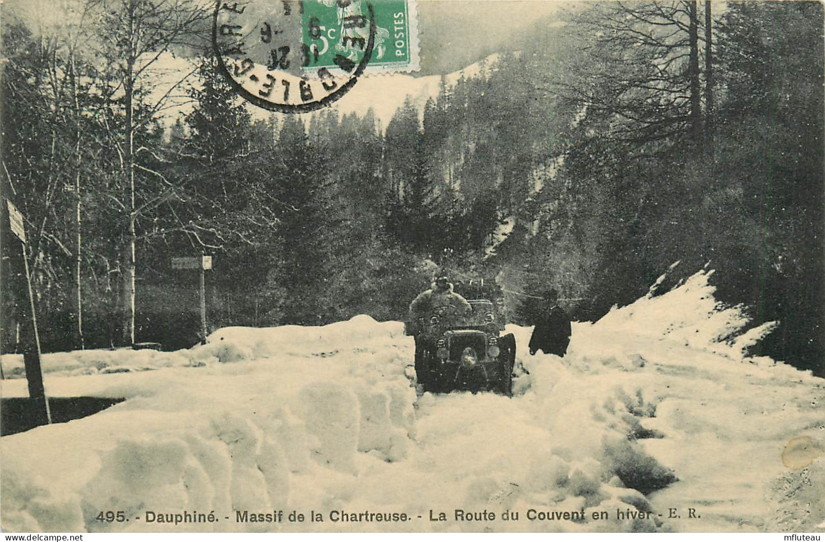 38* CHARTREUSE  Route Du Couvent En Hiver      RL23,1703 - Chartreuse