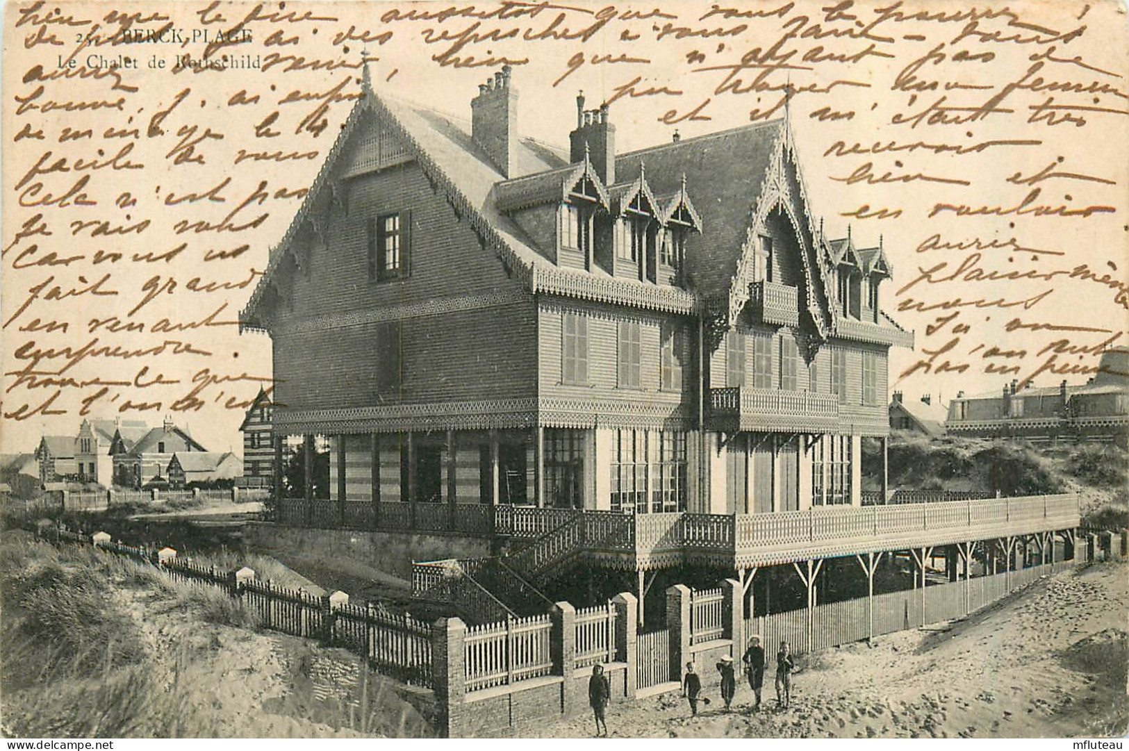 62* BERCK PLAGE Chalet De Rothschild         RL35.0362 - Berck