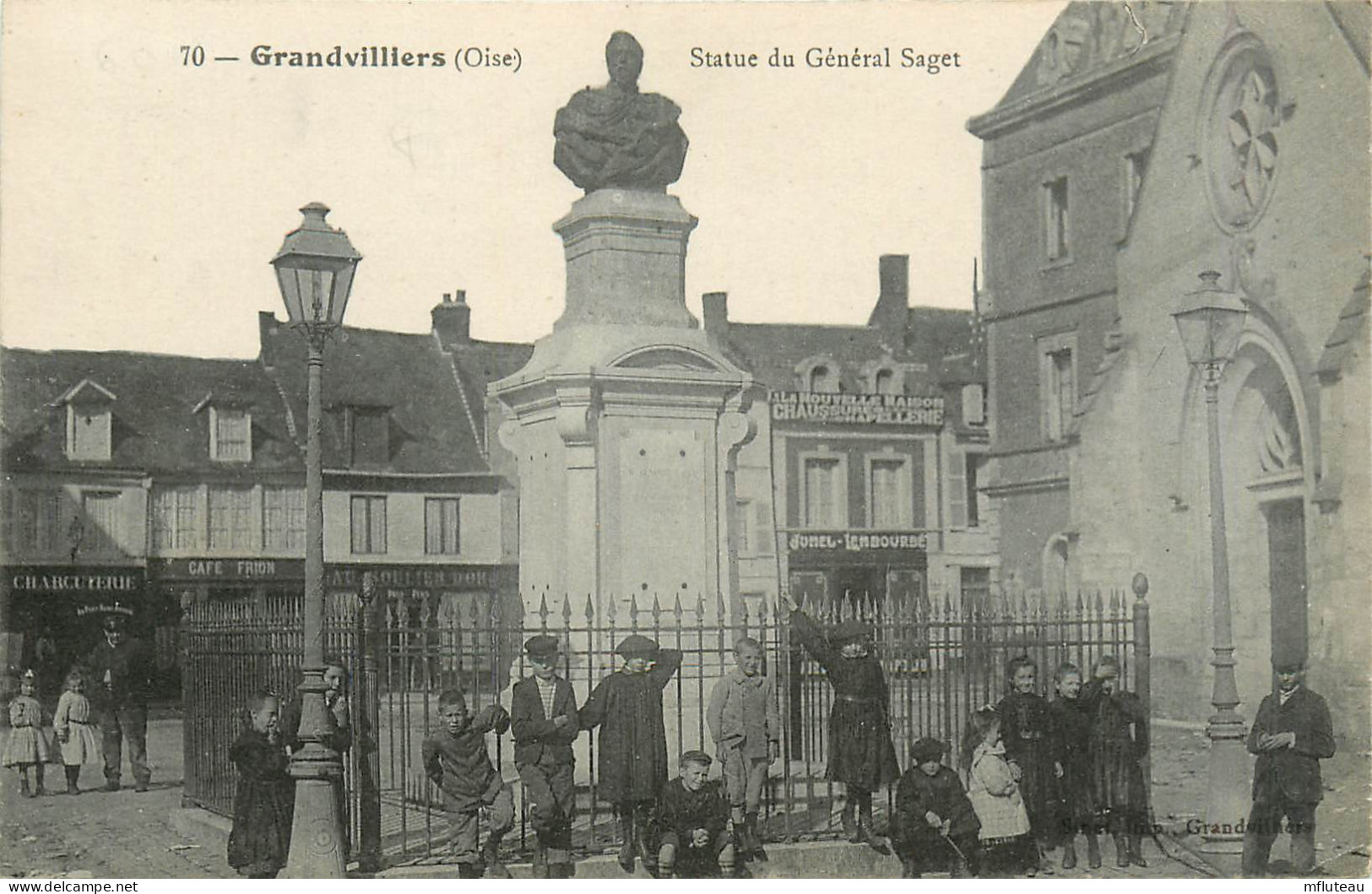 60* GRANDVILLIERS Statue General Saget         RL35.0153 - Grandvilliers