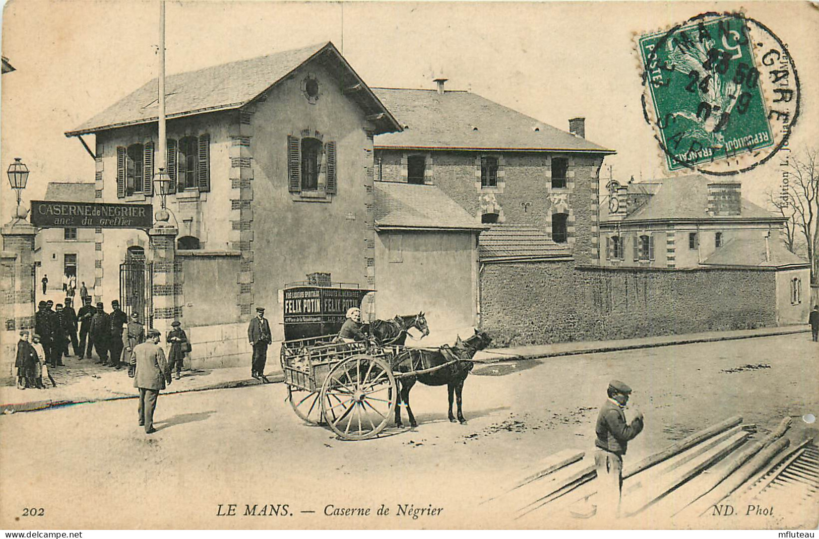 72* LE MANS  Caserne Negrier         RL35.1268 - Barracks
