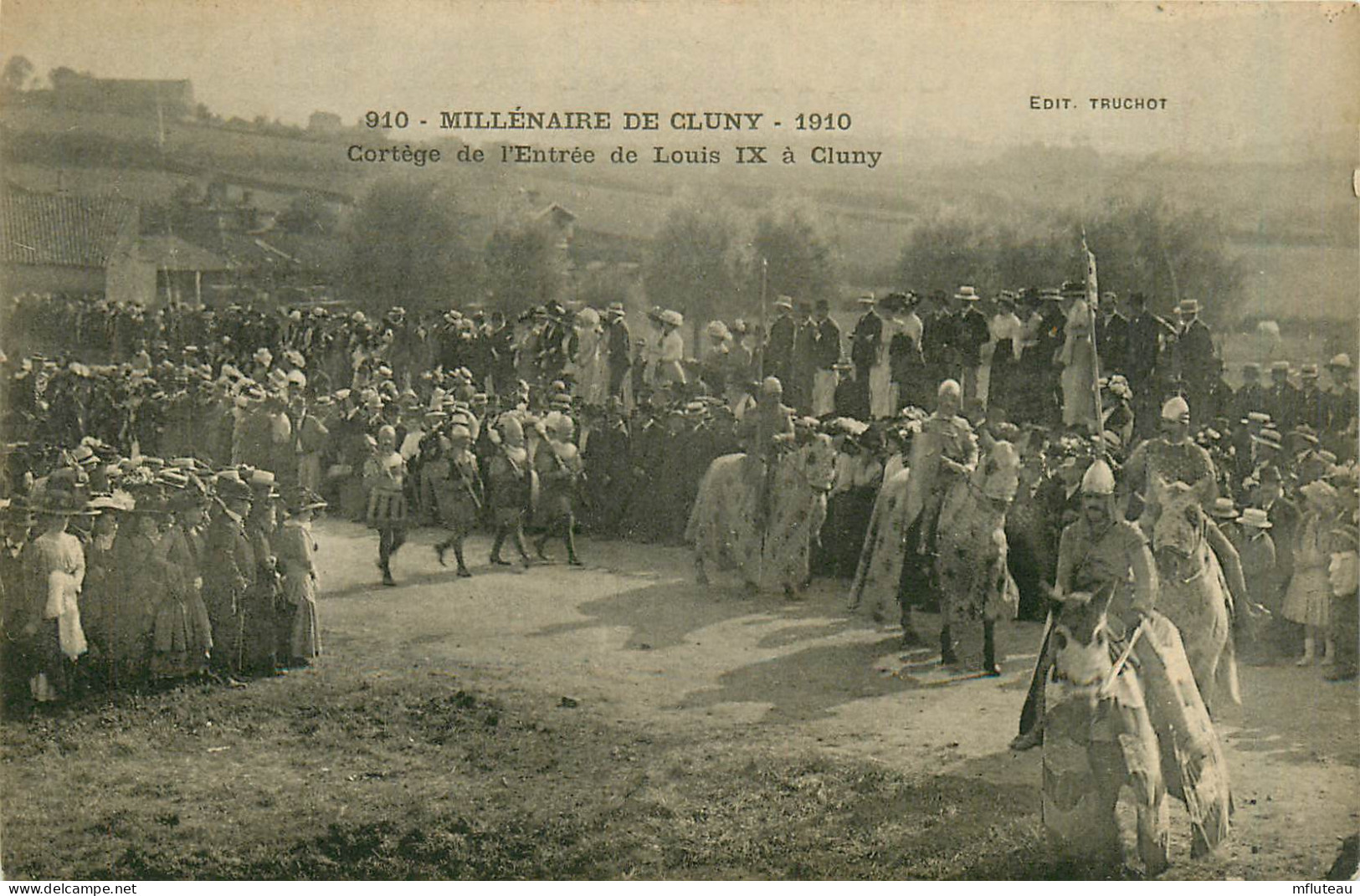 71* CLUNY  Millenaire  - Cortege De Louis IX   RL35.1070 - Cluny