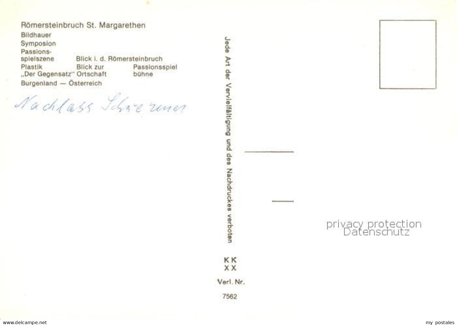 72935292 St Margarethen Steinburg Bildhauer Symposion Passionsspielszene Plastik - Other & Unclassified