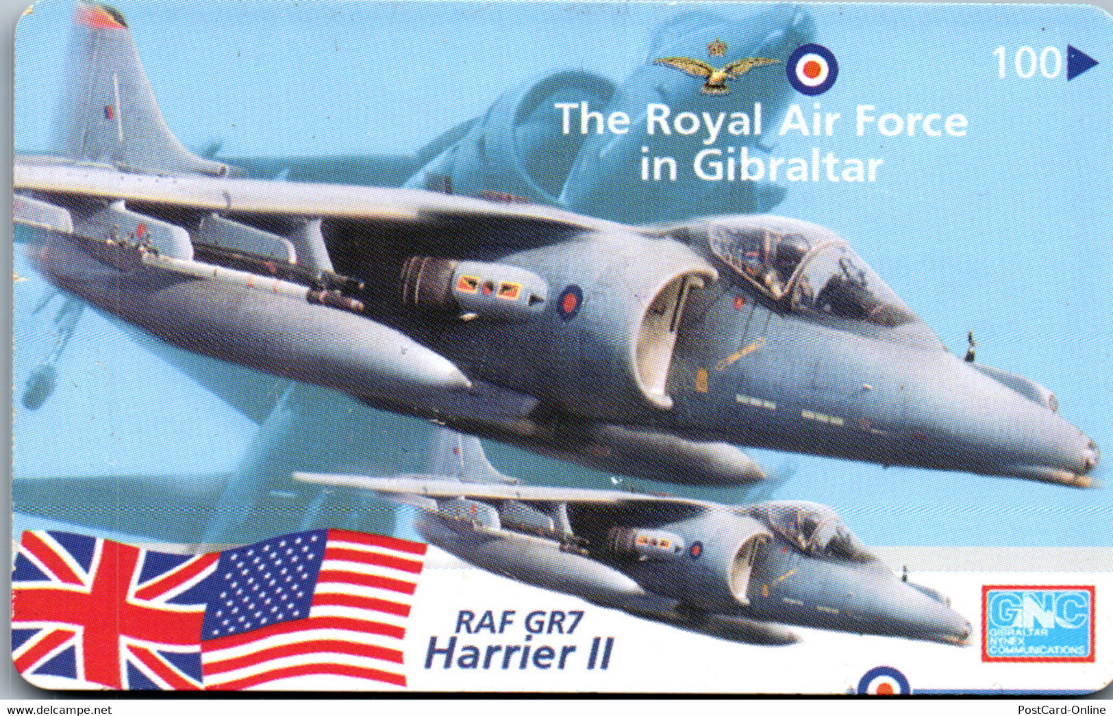 30995 - Gibraltar - The Royal Air Force , RAF GR7 Harrier II , Jet , Flugzeug - Gibraltar