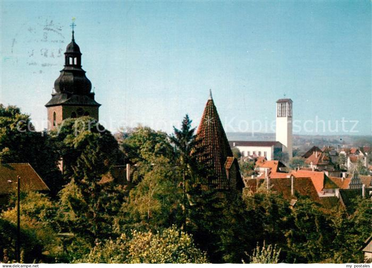 72934207 Bad Salzuflen Reform Kirche Katzenturm Kath Kirche Bad Salzuflen - Bad Salzuflen