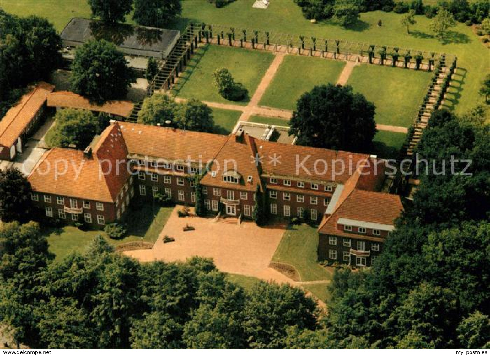 72932195 Cloppenburg Fliegeraufnahme Heimvoelkerhochschule Kardinal Von Galen Cl - Cloppenburg