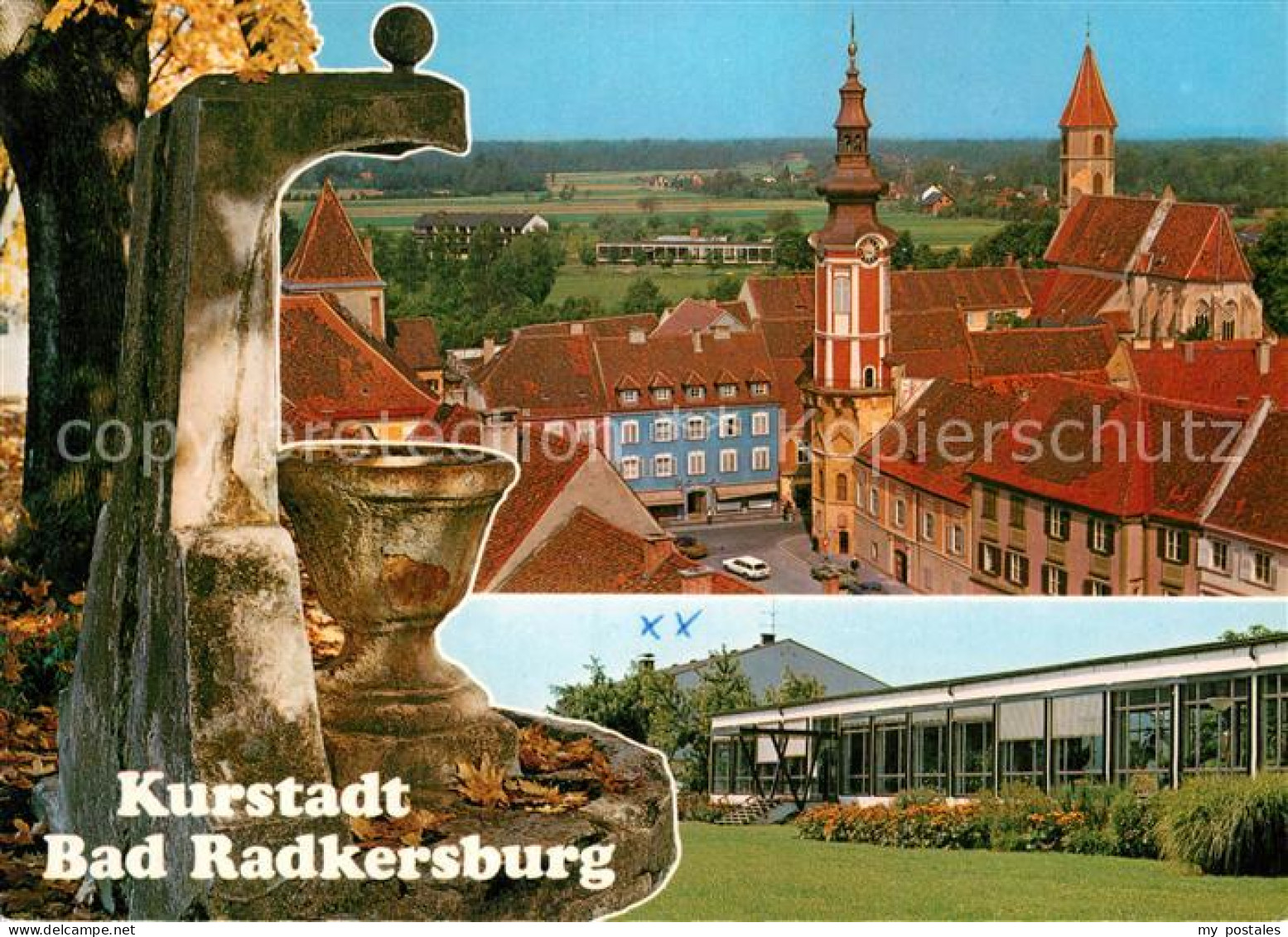 72931148 Bad Radkersburg Alter Stadtparkbrunnen Hauptplatz Kurmittelhaus  Bad Ra - Other & Unclassified