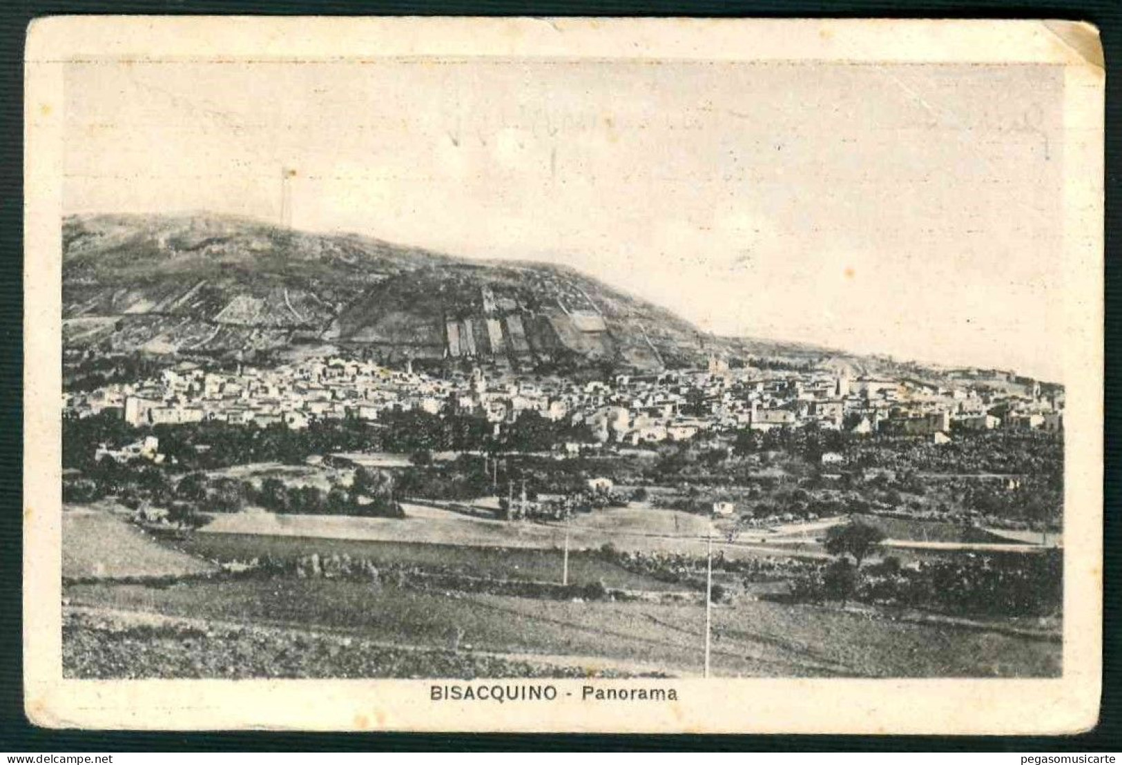 BFA001 - BISACQUINO - PANORAMA - PALERMO 1952 - Autres & Non Classés