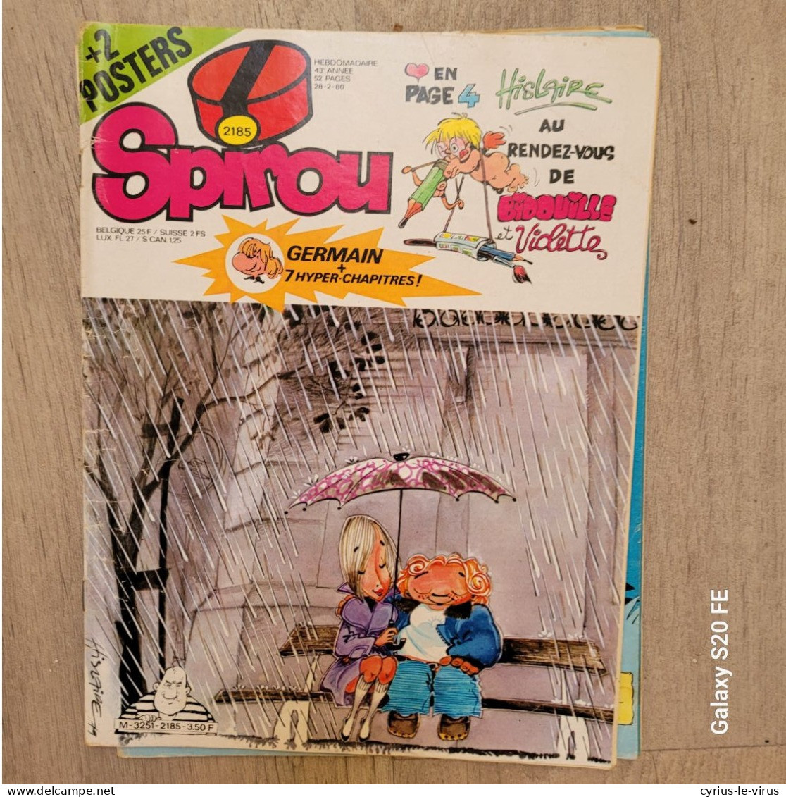 Magazines Spirou  ** Chère Anne - Spirou Magazine