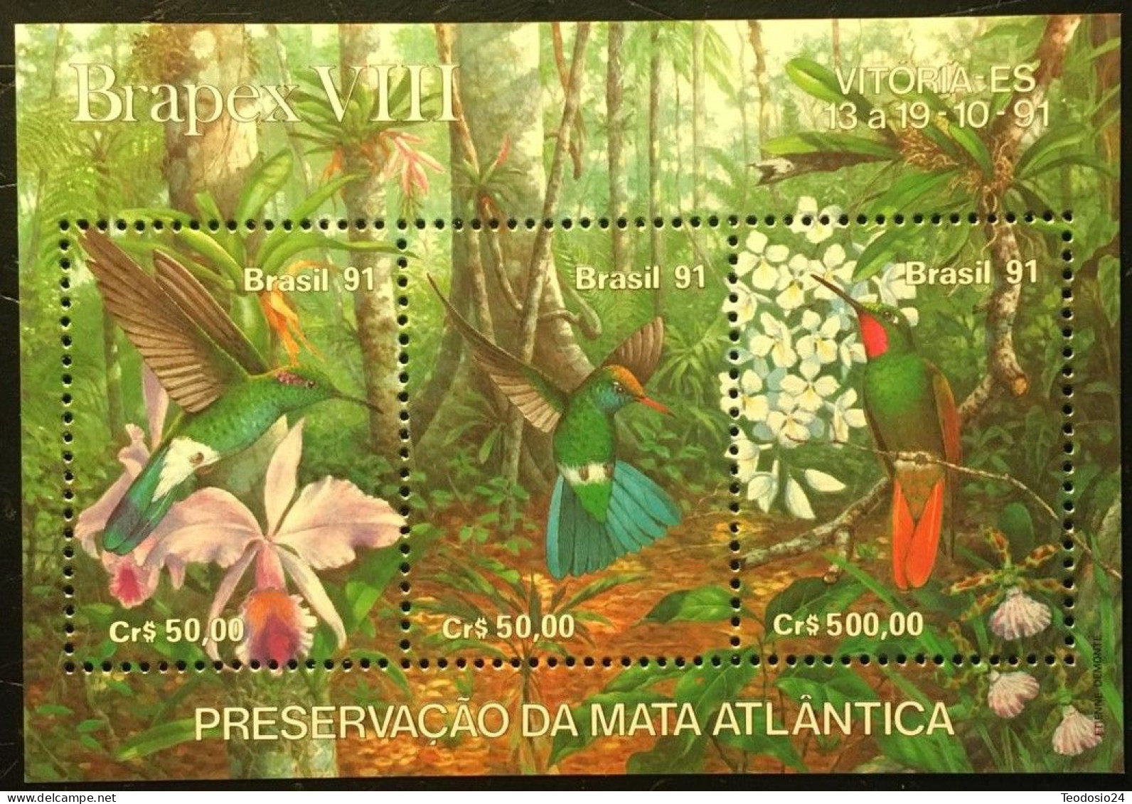 Brasil 1991 Yvert HB 85 ** - Nuovi