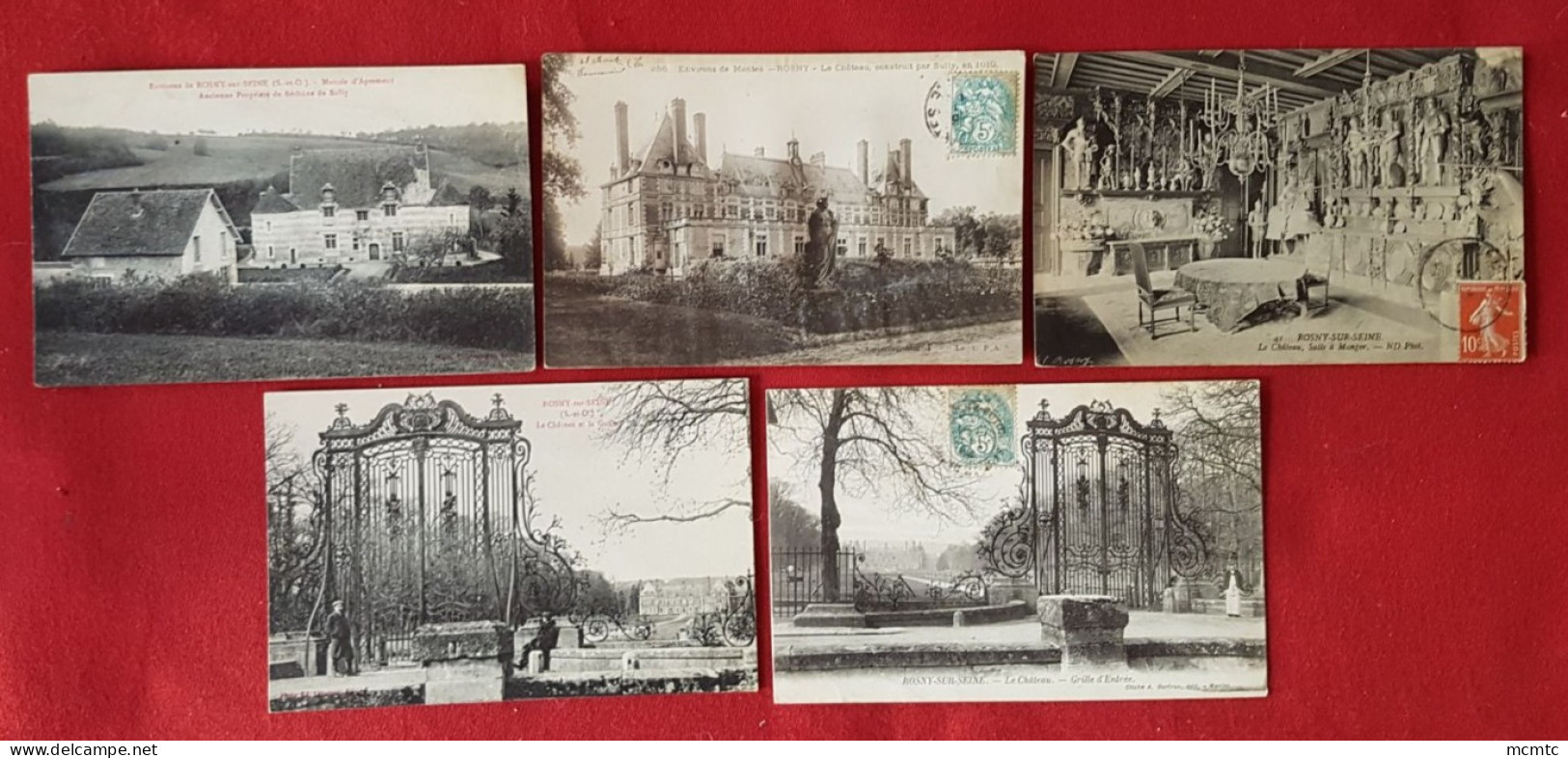 5 Cartes - Rosny Sur Seine  -( 78 - Yvelines ) - Rosny Sur Seine