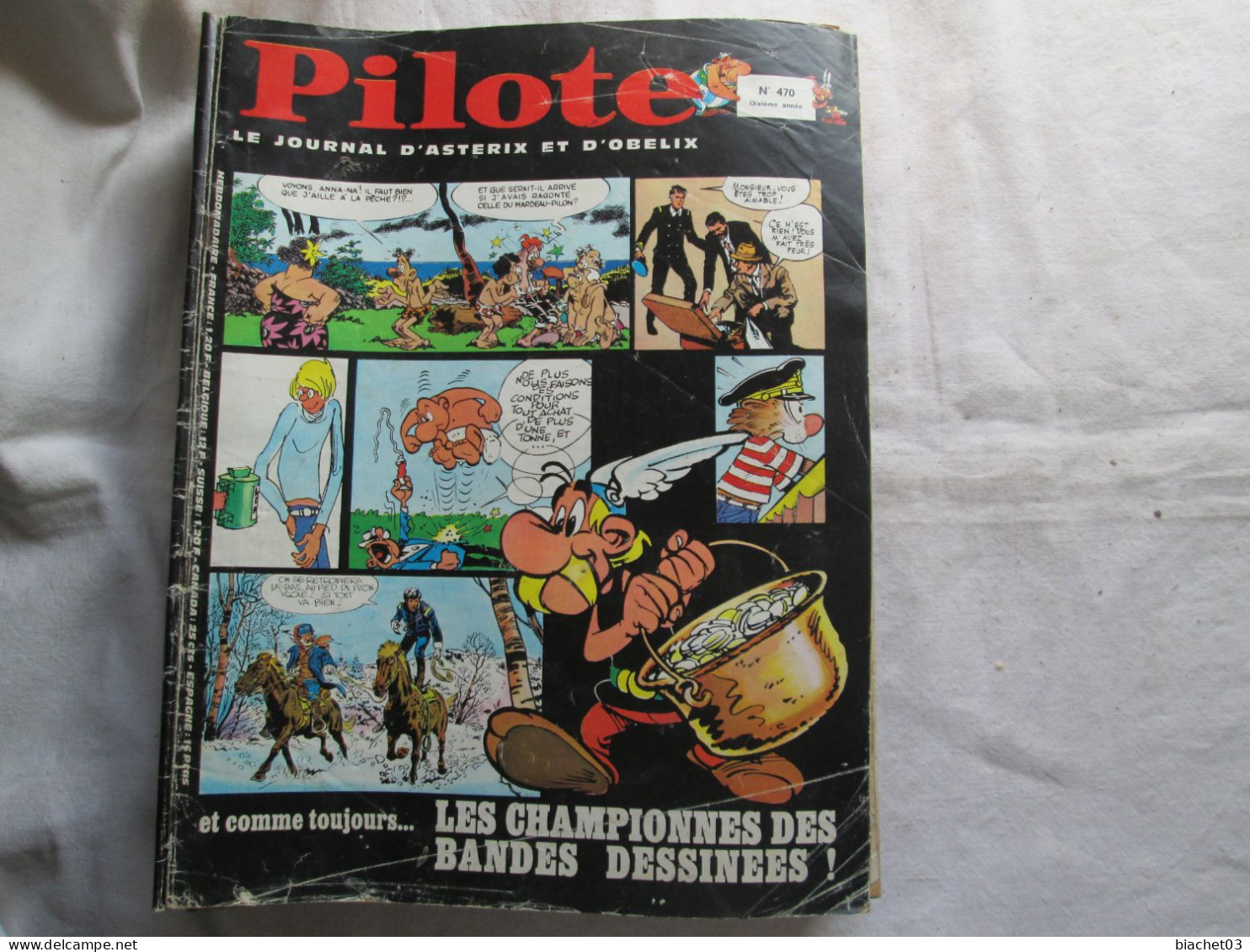 PILOTE Le Journal D'Astérix Et Obélix  N°467 - Pilote