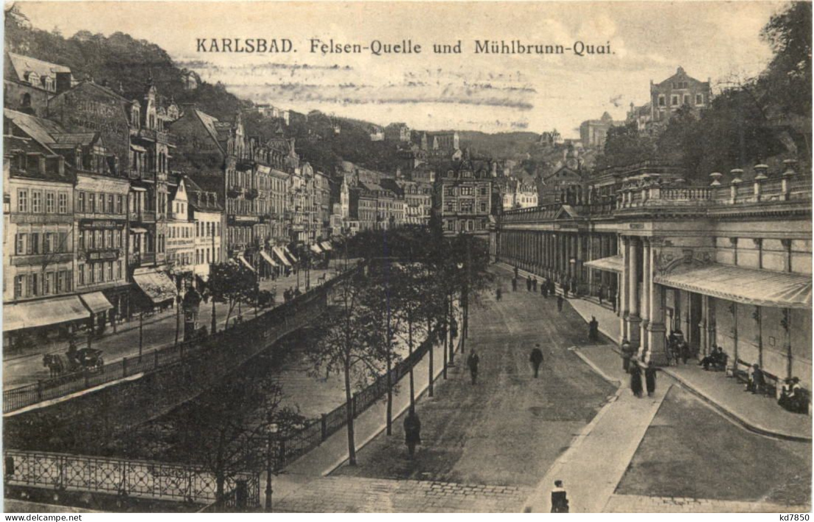 Karlsbad - Felsenquelle - Böhmen Und Mähren