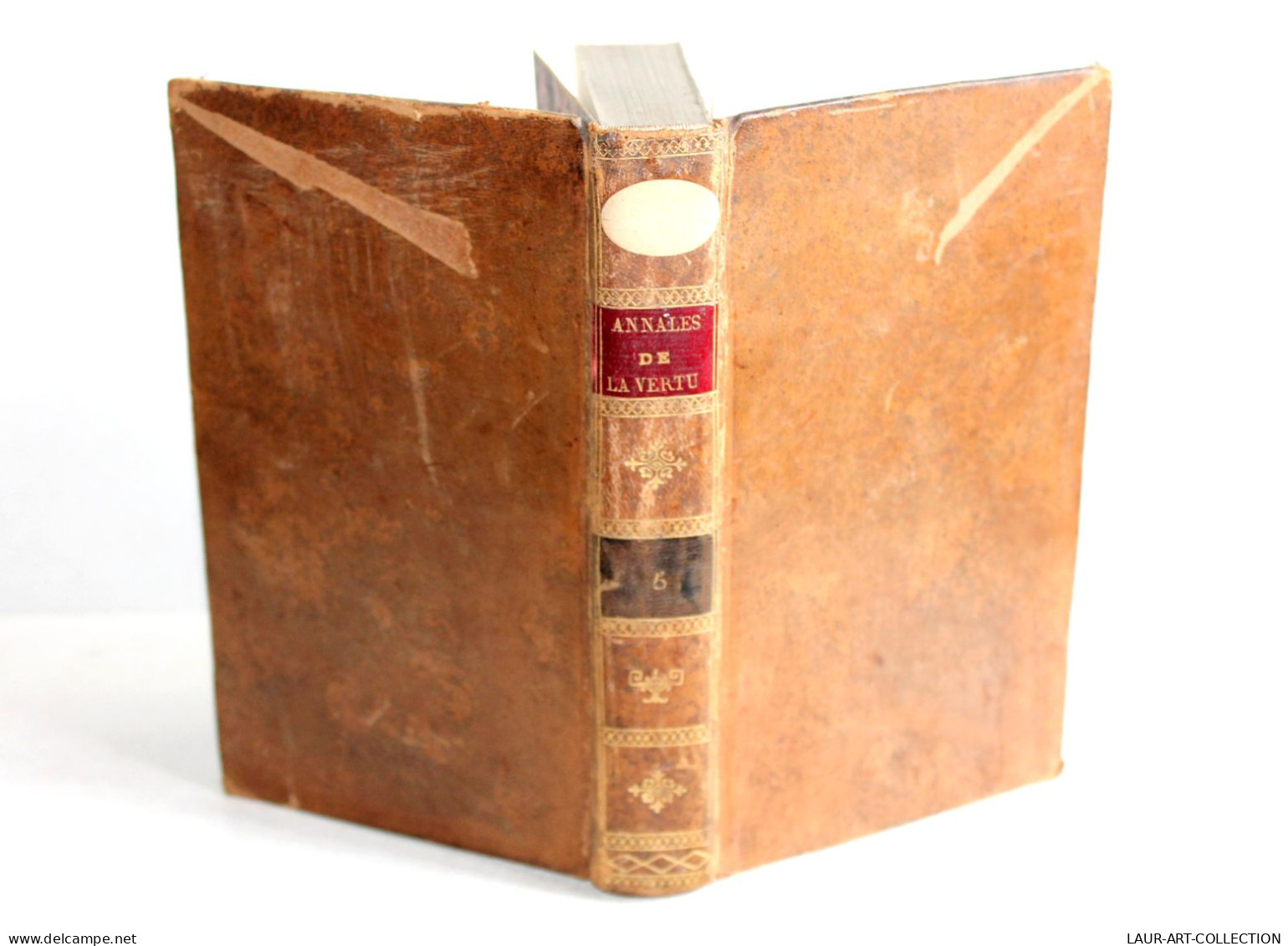 ANNALES DE LA VERTU OU HISTOIRE ICONOGRAPHIQUE & LITTERAIRE De DE GENLIS T5 1806, LIVRE ANCIEN XIXe SIECLE (2603.144) - 1801-1900