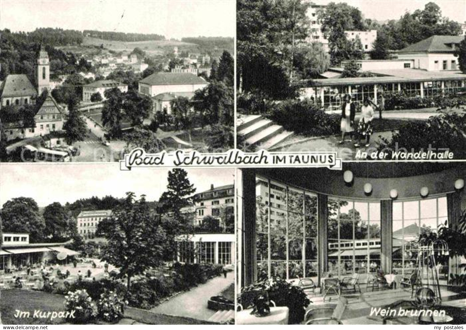 72925173 Bad Schwalbach An Der Wandelhalle Im Kurpark Weinbrunnen Bad Schwalbach - Bad Schwalbach