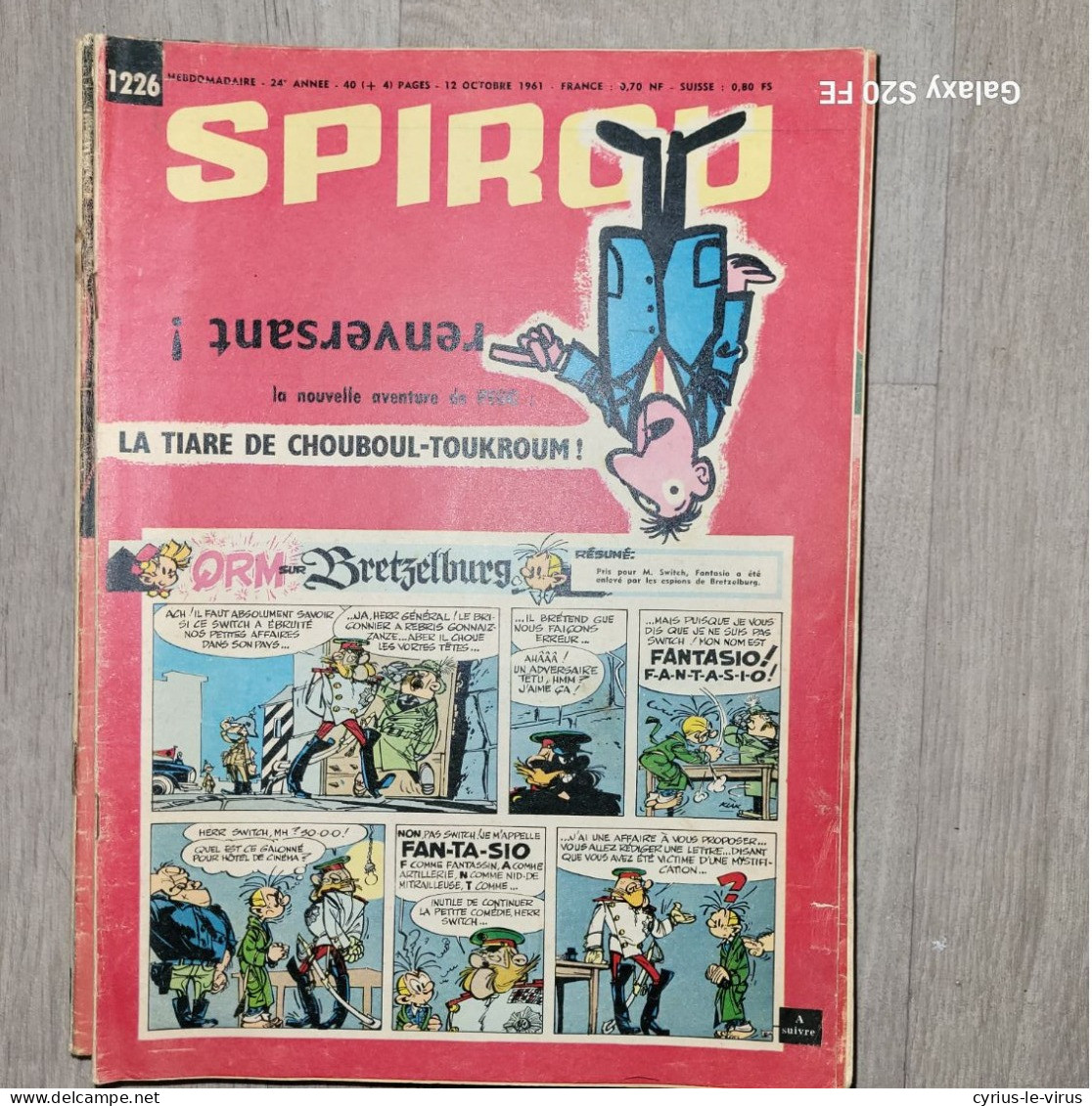 Magazines Spirou  ** Le Vieux Nick - Spirou Magazine