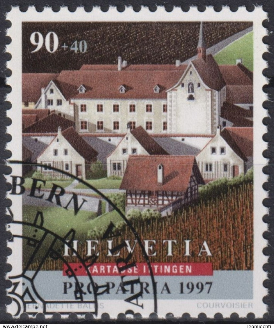 1997 Pro Patria, Kartause Ittingen, ⵙ Zum:CH B257, Mi:CH 1613, Yt:CH 1541, - Used Stamps