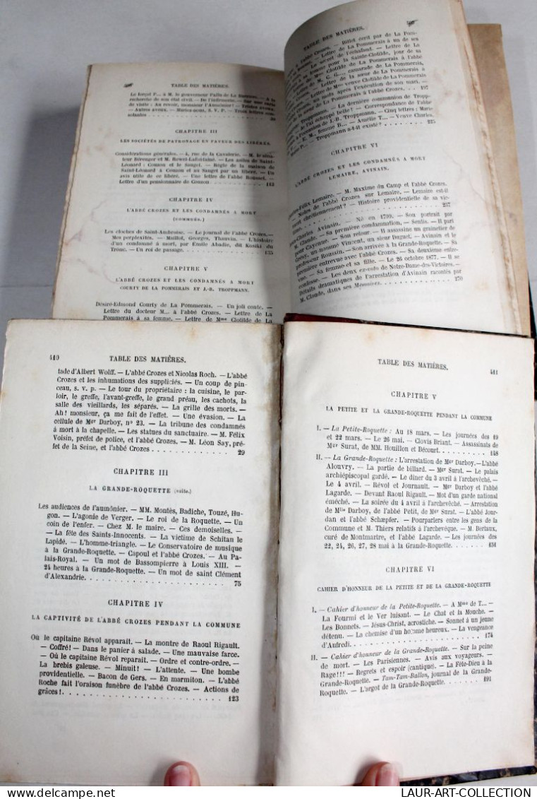 SOUVENIRS DE LA PETITE & GRANDE ROQUETTE de ABBE MOREAU 1884 + AUTOGRAPHE CROZES / ANCIEN LIVRE XIXe SIECLE (2603.168)