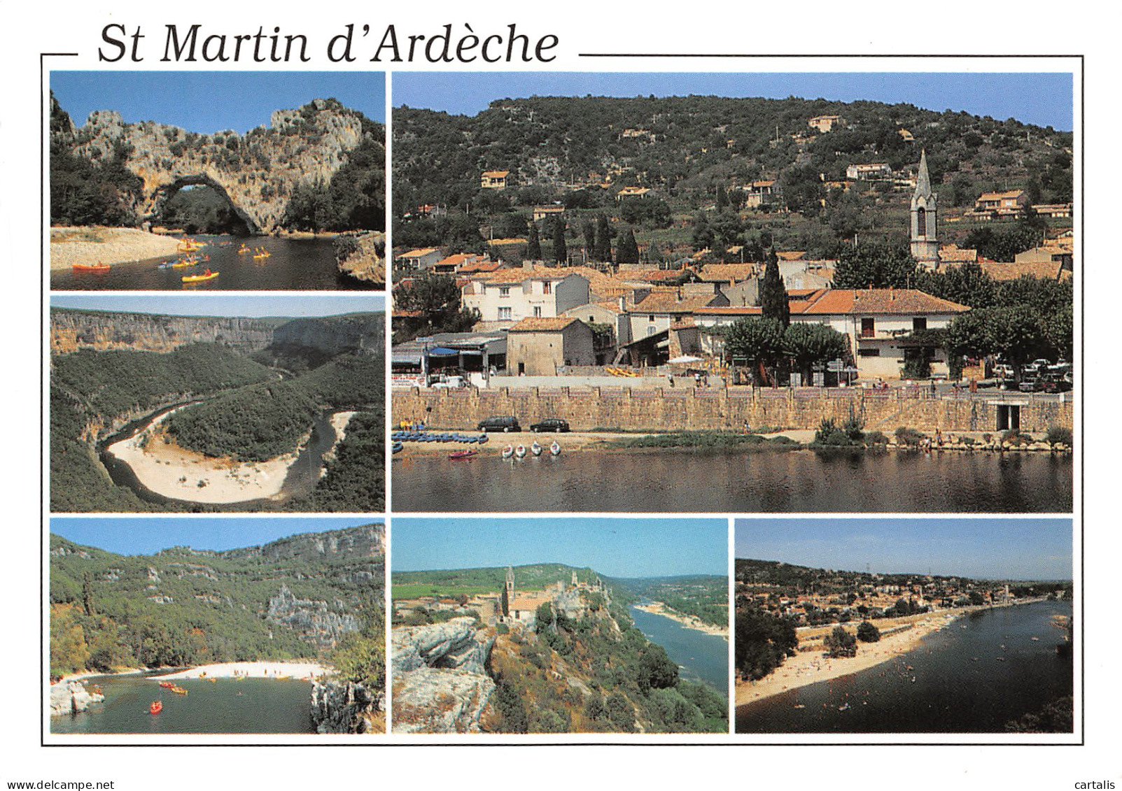 07-SAINT MARTIN D ARDECHE-N°3823-D/0399 - Other & Unclassified