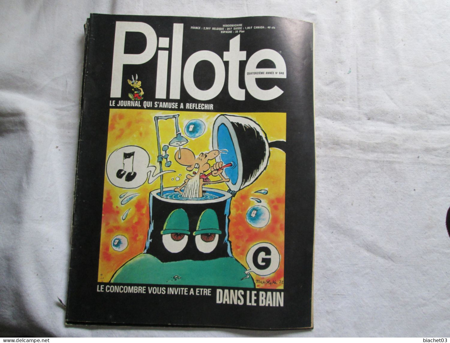 PILOTE Le Journal D'Astérix Et Obélix  N°646 - Pilote