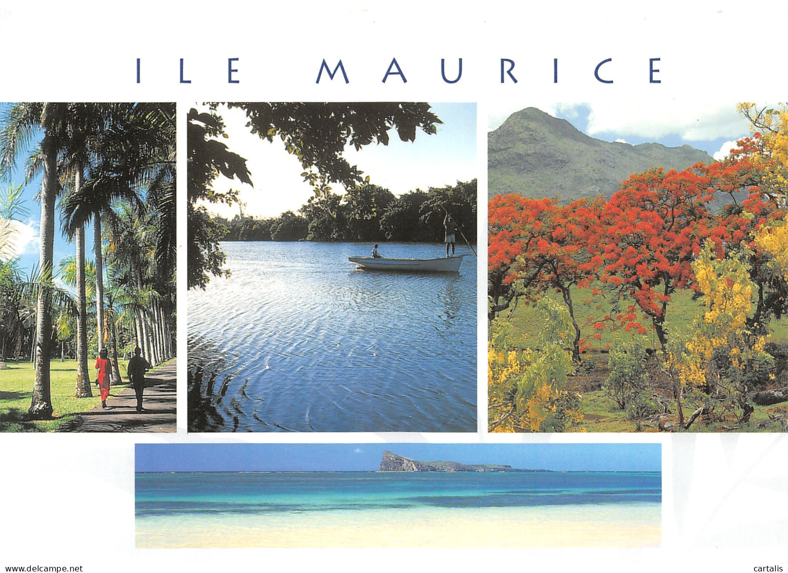 MAU-ILE MAURICE MULTI VUES-N°3827-A/0301 - Mauritius