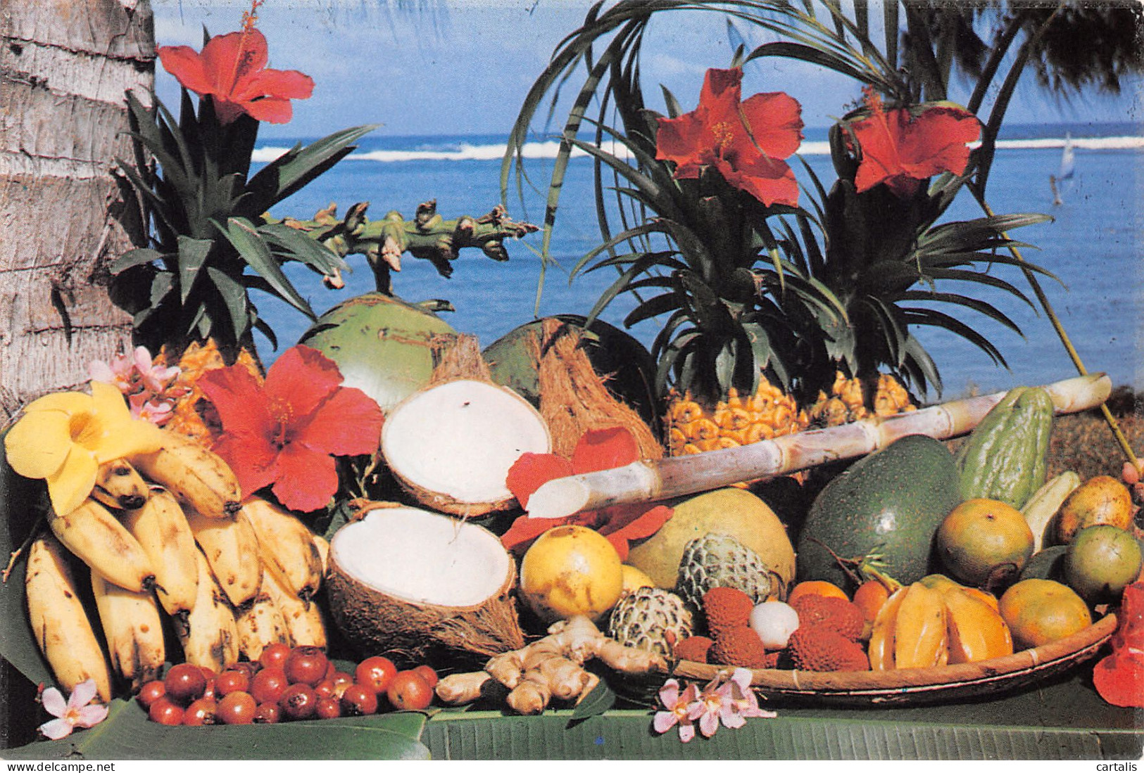 974-ILE DE LA REUNION FRUITS EXOTIQUES-N°3830-C/0261 - Otros & Sin Clasificación