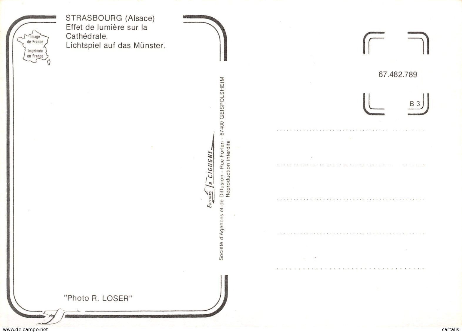 67-STRASBOURG-N°3830-C/0163 - Strasbourg