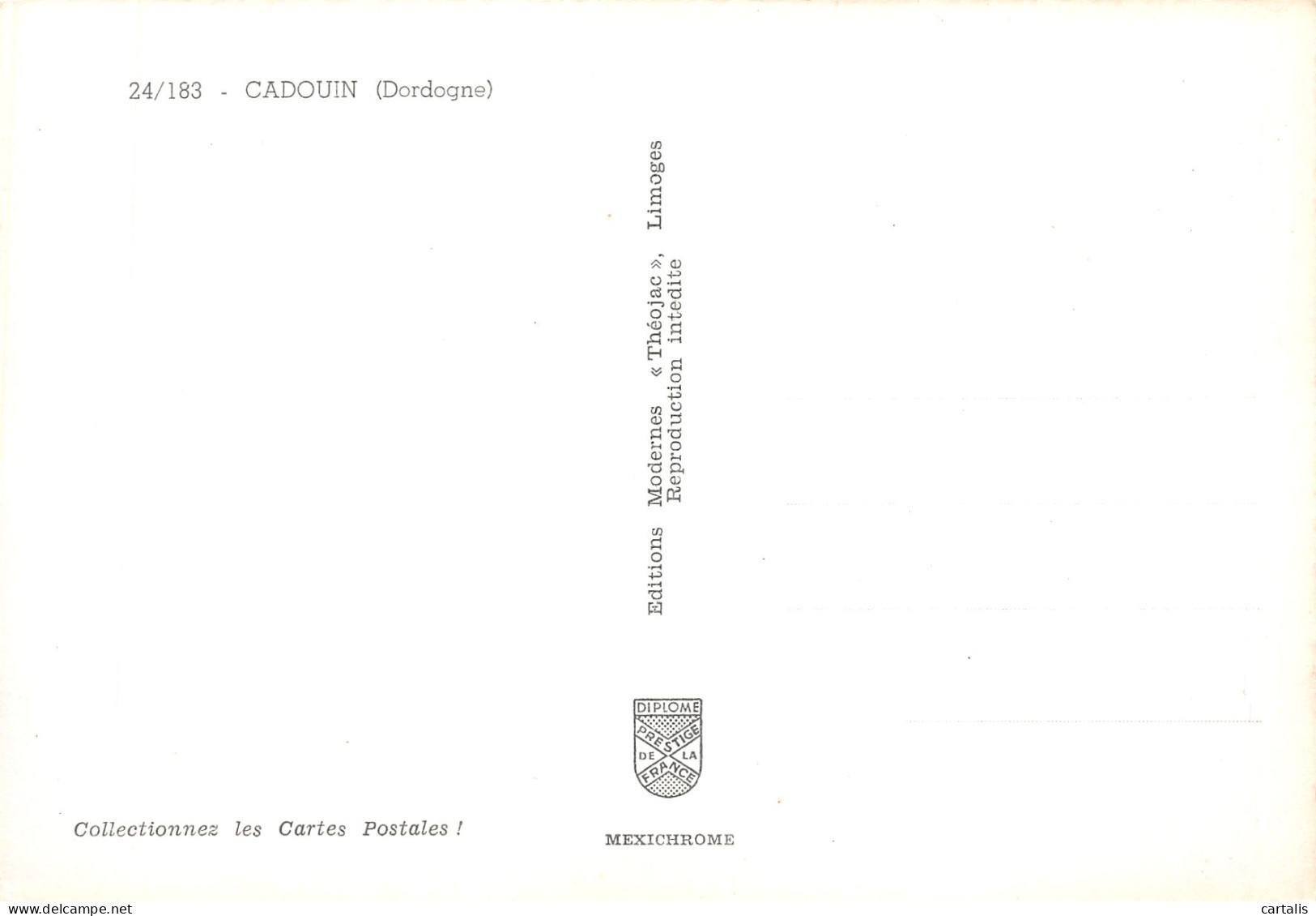 24-CADOUIN-N°3831-C/0153 - Other & Unclassified