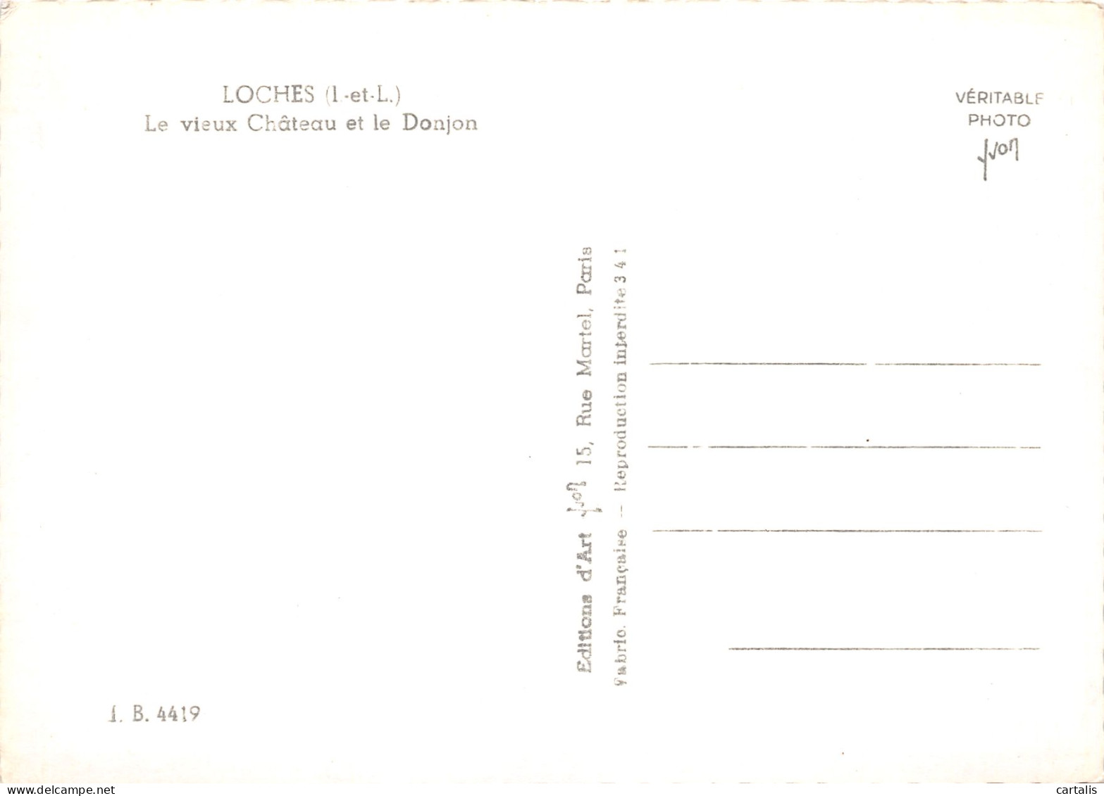 37-LOCHES-N°3832-D/0047 - Loches