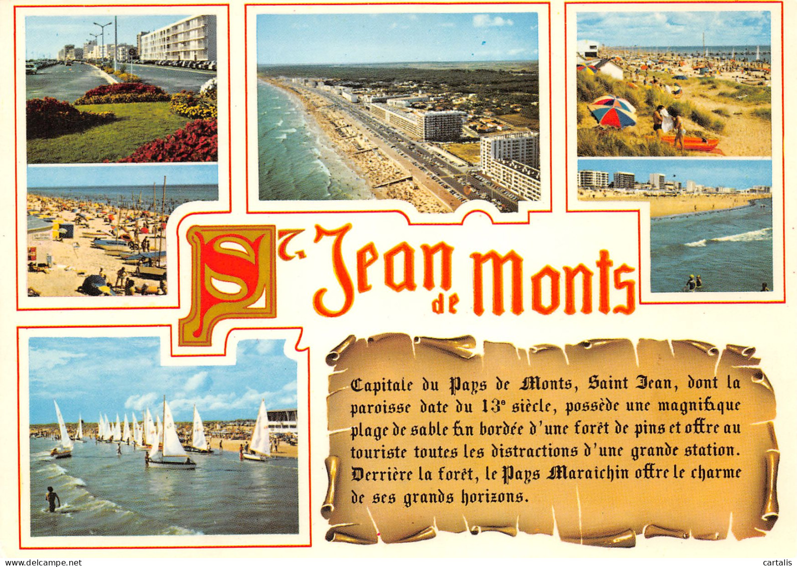 85-SAINT JEAN DE MONTS-N°3832-C/0387 - Saint Jean De Monts